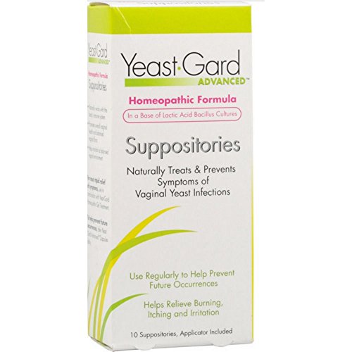 YeastGard Advanced Vaginal Yeast Infection Suppositories, 10-Count
