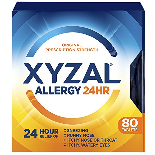 Xyzal Allergy Tablet, 80 Count
