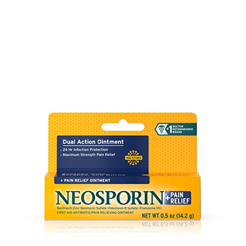 Neosporin + Pain Relief Dual Action Ointment, .5 Oz