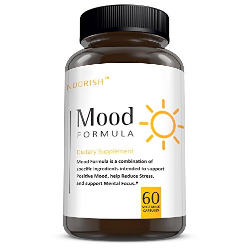 Mood Stabilizer & Mood Support Supplement with Ashwagandha, GABA, 5-HTP, Chamomile, and DMAE. Anti-Anxiety and Anti-Stress