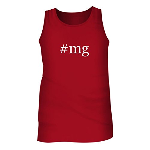 Tracy Gifts #MG - Men's Hashtag Adult Tank Top, Red, X-Large