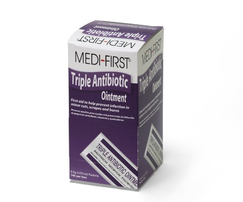 Medique Products 22335 Triple Antibiotic Ointment, .5 Gram, 144 Per Box