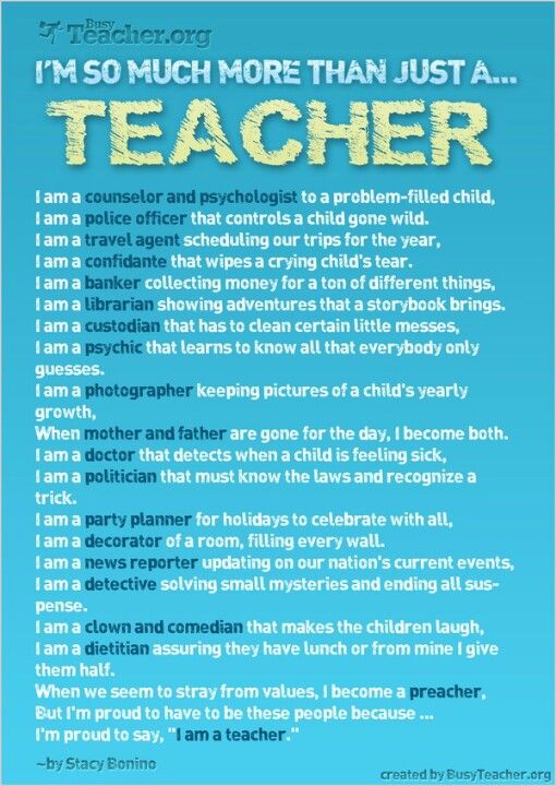 More than just a teacher