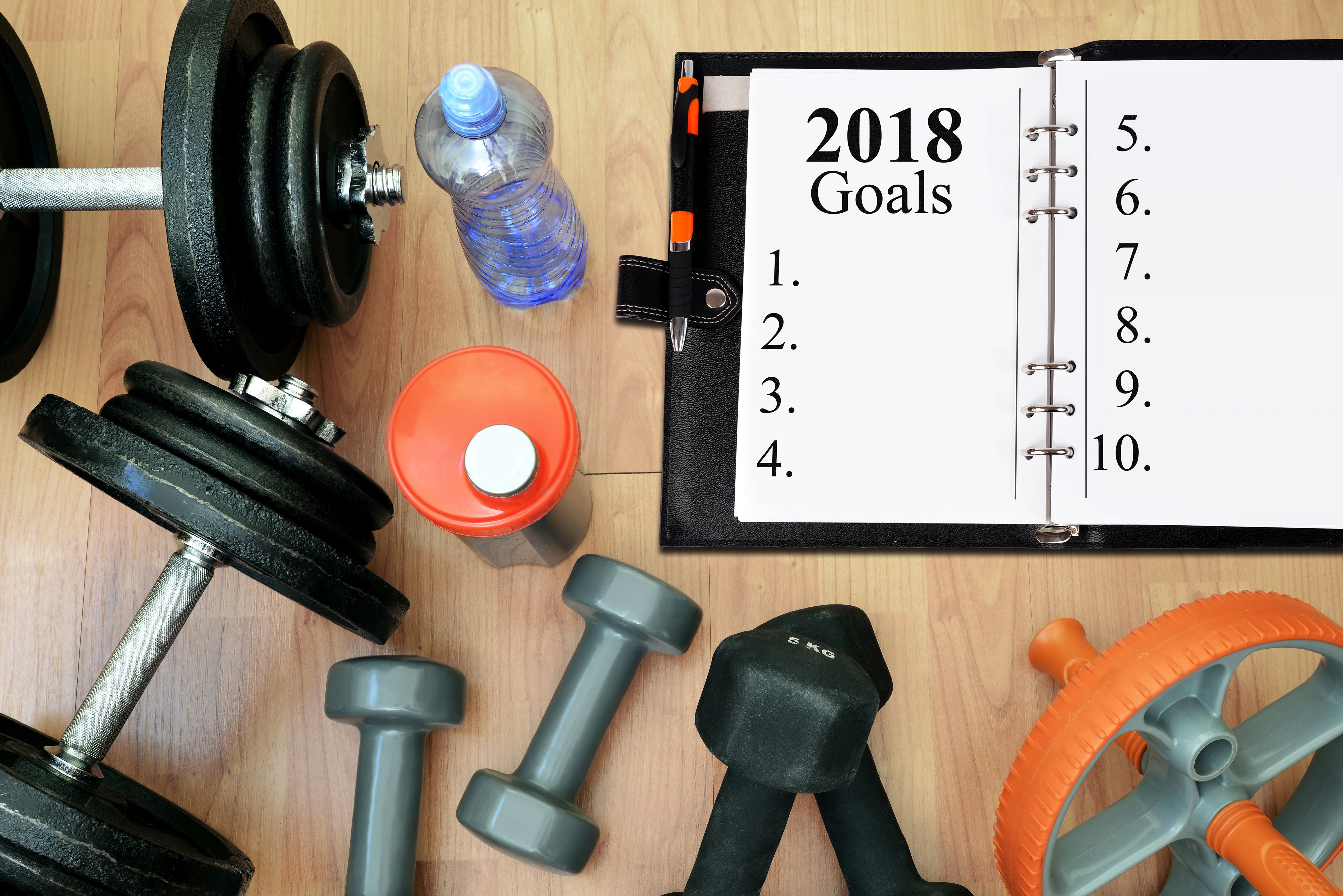 Healthy resolutions for the New Year 2018. Healthy resolutions for the New Year 2018.