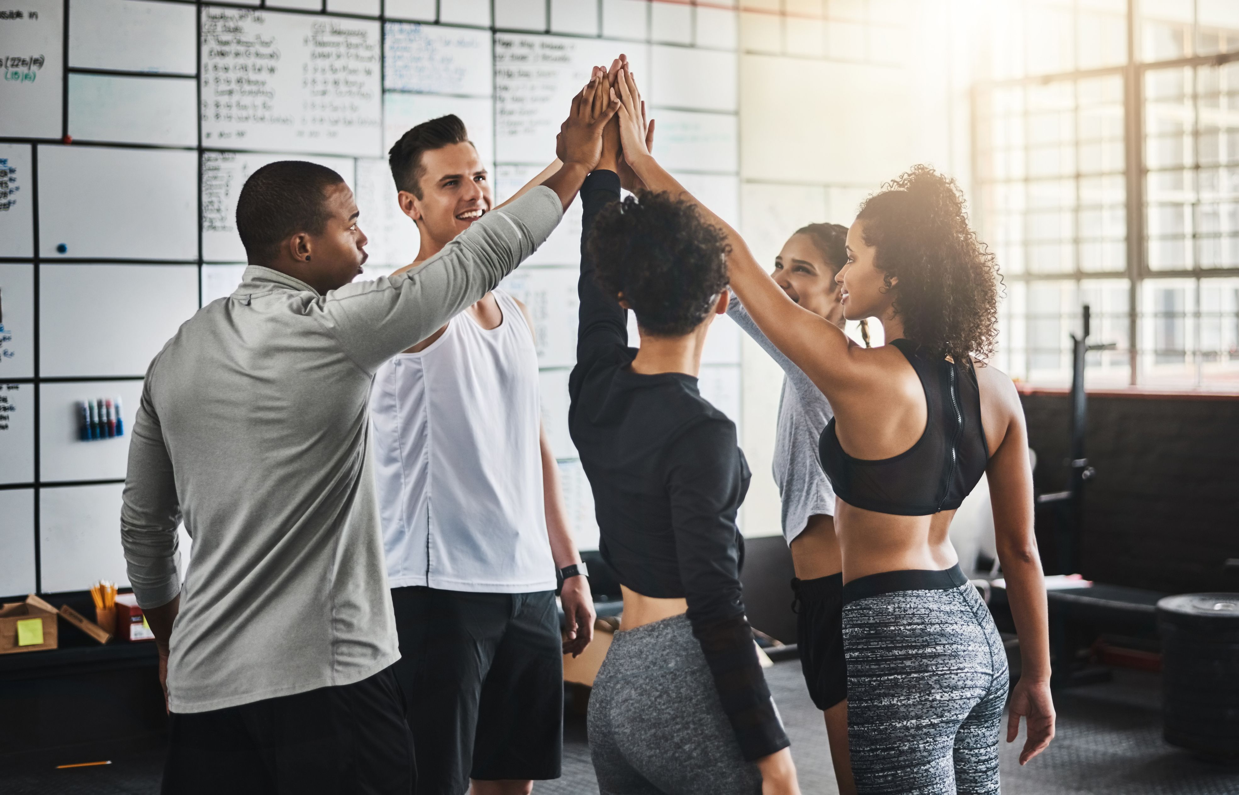 True friends fuel each other to get fit True friends fuel each other to get fit