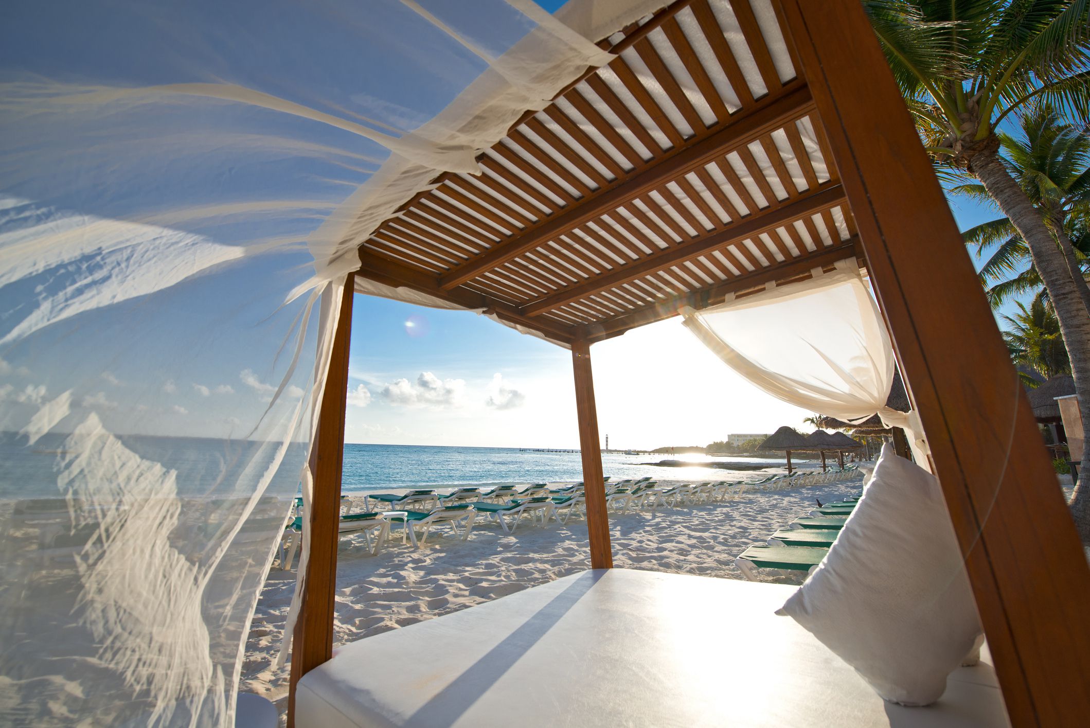 Beach Cabana Mexico Beach Cabana Mexico