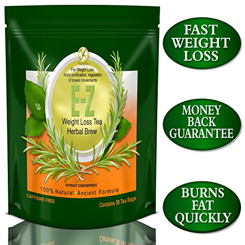 E-Z Detox Diet Tea: Fat Burner. Appetite Suppressant. Fast Weight Loss and Body Cleanse