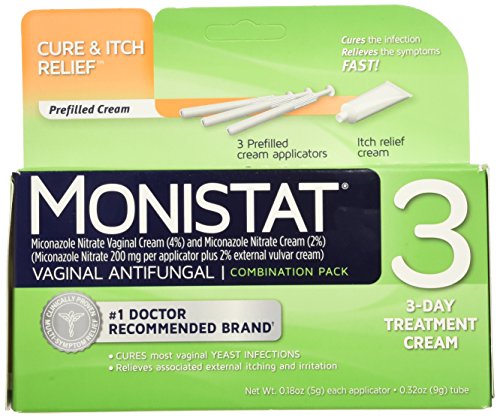 Monistat 3 Vaginal Antifungal 3-Day Treatment Combination Pack