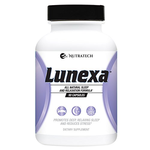 Lunexa - All Natural Daily Sleep Formula for Deep Relaxing Sleep and Stress Relief
