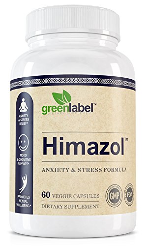 GL Natural Anxiety & Stress Relief Herbal Supplement with HIMAZOL BLEND For Natural Calm & Relaxation, Boosts Positive Mood And Energy - For Stress, Social Anxiety, Depression and Panic Attacks.