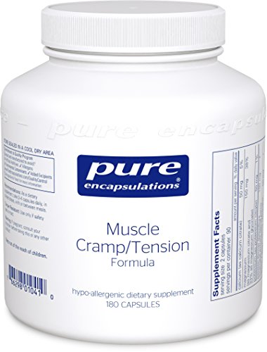 Pure Encapsulations - Muscle Cramp/Tension Formula - Hypoallergenic Supplement to Reduce Occasional Muscle Cramps/Tension and Promote Relaxation* - 180 Capsules