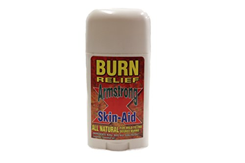 Armstrong BURN RELIEF Skin-Aid - Best Natural & Organic Solution for Mild to 2nd Degree Burns - Relieve Pain - Stimulate Healthy Tissue Growth - No Chemicals - No Risk - 100% Satisfaction Guaranteed - Try It Now! For Limited Time: Buy 2 & Get 1 FREE