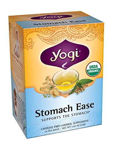 Yogi Teas Stomach Ease, 16 Count (Pack of 6)