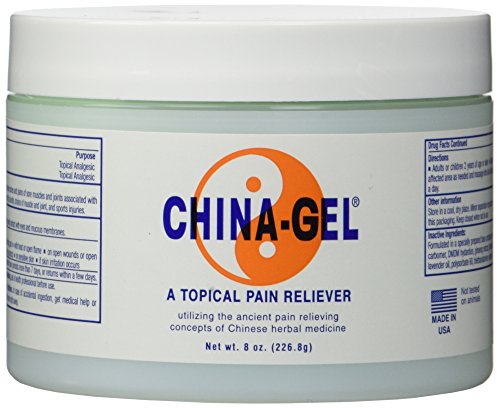 China Gel Topical Pain Reliever 8 oz Jar, Each