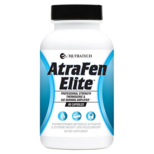 Atrafen Elite – Professional Formula Fat Burner Diet Pill and Thermogenic for Hardcore Weight Loss