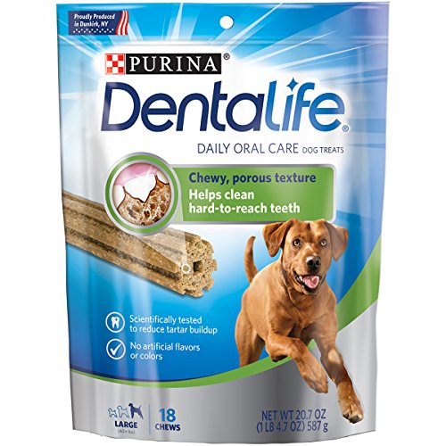 Purina DentaLife Daily Oral Care Large Adult Dog Treats - (1) 20.7 oz.,18 ct. Pouch