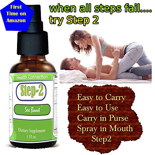 Step-2 Women's Sex Spray for all ages of Women-Female Libido Enhancer, Sexual Enhancement, Passion, Orgasm, Pleasure Enhancing Libido Improve Energy, Stamina & Sex Drive, Heavenly sexual pleasure!!!