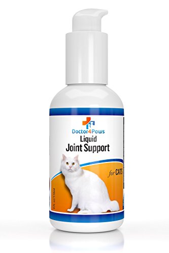 Premium Liquid Glucosamine For Cats, Supplement for Joint Pain Relief, Health and Support, Contains Glucosamine, Chondroitin and MSM