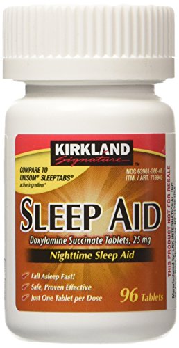 Kirkland Signature Sleep Aid Doxylamine Succinate 25 Mg X 96 Tabs