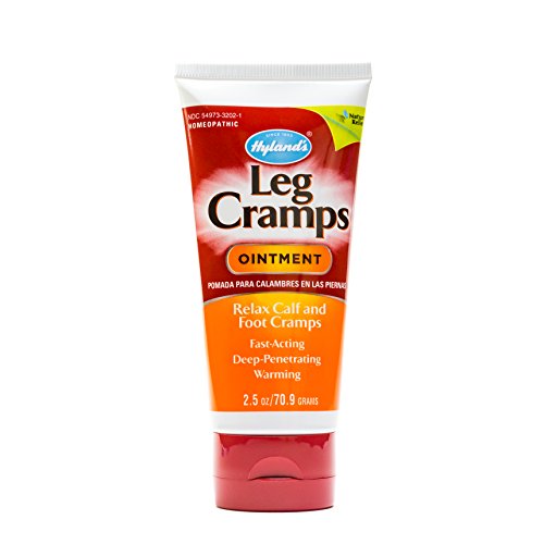 Hyland's Leg Cramp Ointment, Natural Relief of Calf Cramps, Foot Cramps and Leg Cramps, 2.5 Ounce