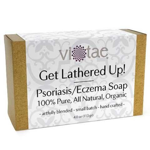 Vi-Tae Organic Psoriasis/Eczema Soap, 4 oz.