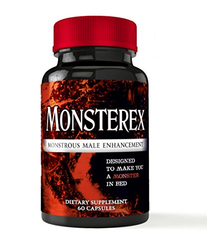 Monsterex - Monstrous Male Enhancement Pills For Increased Size, Energy, Sex Drive - Erection Pills, Enlargement Pills, Sexual Enhancement, Boost Libido and Testosterone | All Natural Enhancement |