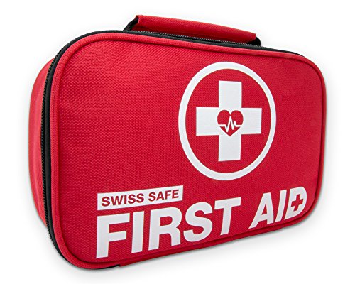 2-in-1 First Aid Kit (120 Piece) + Bonus 32-Piece Mini First Aid Kit: Compact, Lightweight for Emergencies at Home, Outdoors, Car, Camping, Workplace, Hiking & Survival