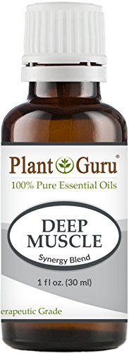 Deep Muscle Synergy Essential Oil Blend 30 ml. 100% Pure, Undiluted, Therapeutic Grade. Great for Joint, Neck, Back, Spasms, Stiffness, Sore Muscle Pain.