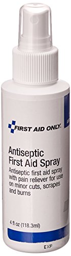 Pac-Kit by First Aid Only 13-080 First Aid Antiseptic Spray, 4 oz Pump Bottle