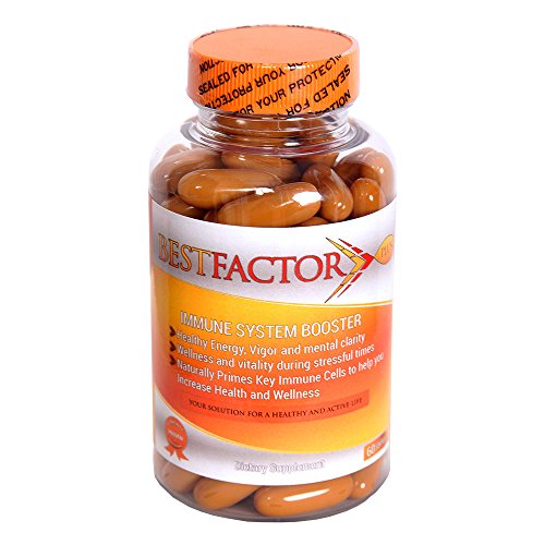 Best Factor Plus -IMMUNE SYSTEM BOOSTER for Women and Men - Powerful Supplement for Immune Support - 60 SoftGels - Beta Glucan with Wellmune WGP - Rich in Vitamins & Minerals.
