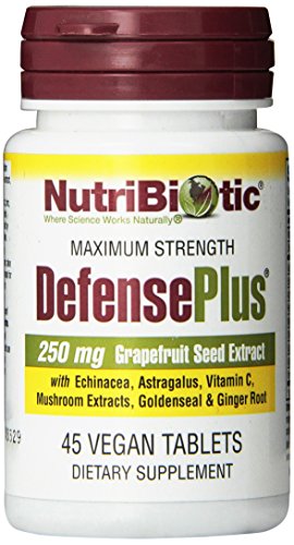 Nutribiotic Defenseplus Tablets, 250 Mg, 45 Count