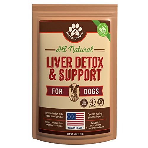 Liver Support for dogs, Milk Thistle for dogs and cats, supplement without capsules, pills| Made in USA