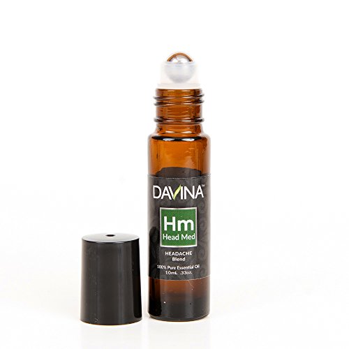 Head Med Headache Essential Oil Roll-on 10ml by Davina - Ready to Go !