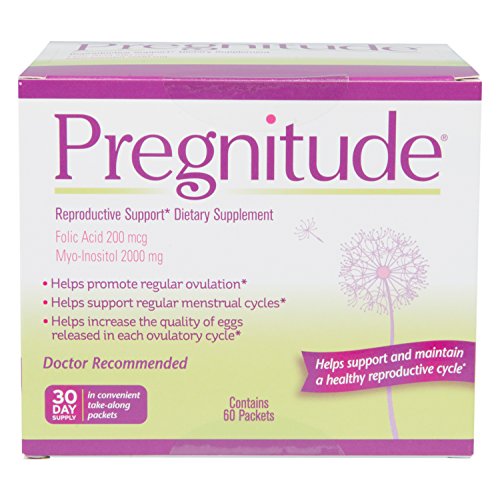 Pregnitude Reproductive and Dietary Supplement, 60 Fertility Support Packets