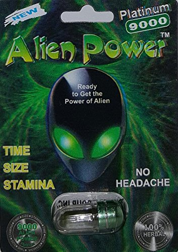 Alien Power 9000 Triple Max Male Sexual Enhancement 12 Pills 7 DAYS