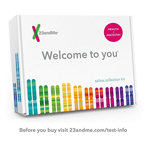 23andMe DNA Test - Health + Ancestry Personal Genetic Service - 75+ Online Reports - includes at-home saliva collection kit