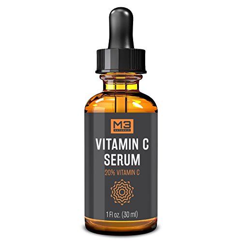 Premium Vitamin C Serum for Face, Anti-Aging Topical Facial Serum with Hyaluronic Acid + Vitamin E, 1 fl oz.