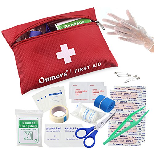 Oumers First Aid Kit Medical Bag Car Home Survival