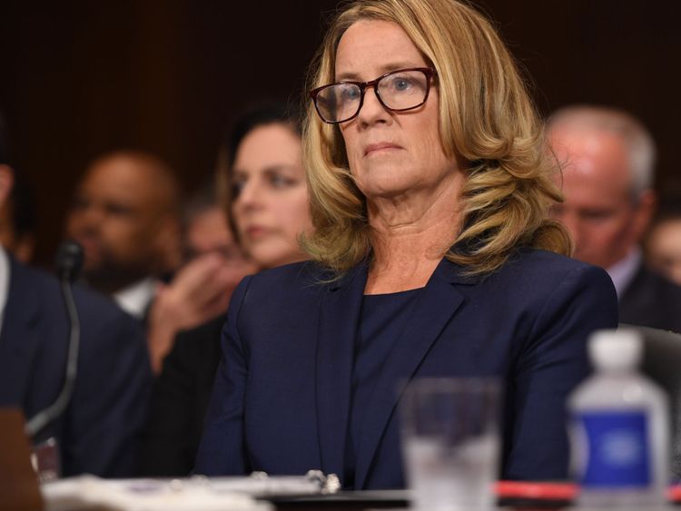 Christine Blasey Ford, the woman accusing Supreme Court nominee Brett Kavanaugh of sexually assaulting her at a party 36 years ago