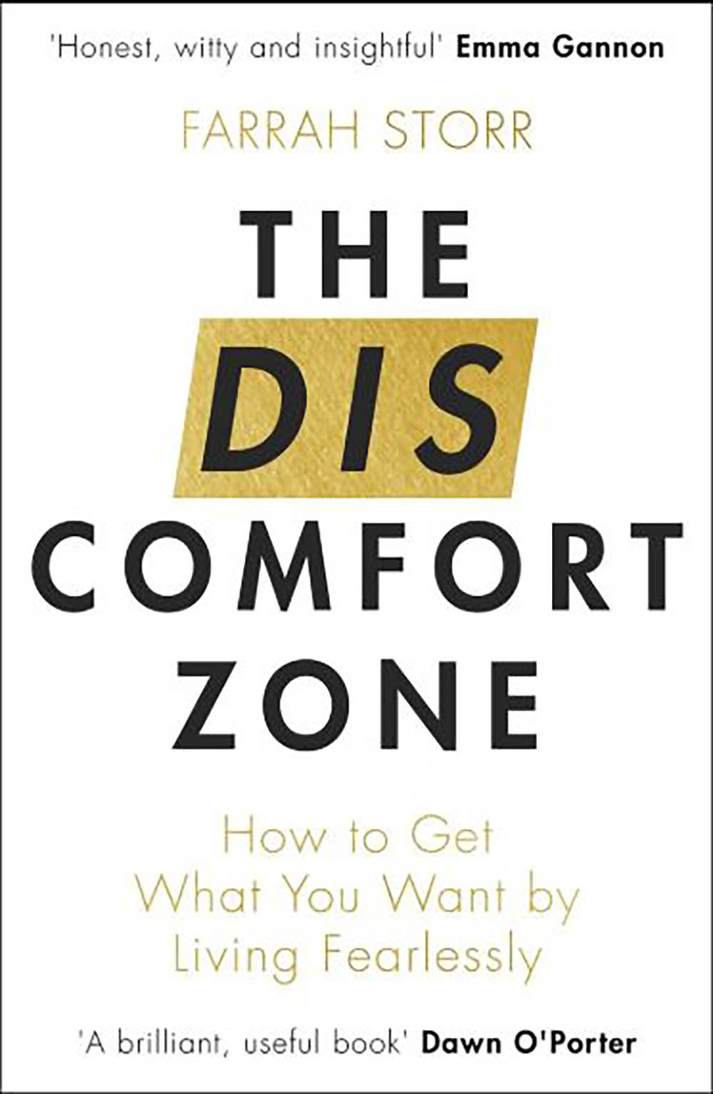 the discomfort zone book cover