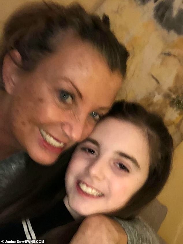 Grace's condition has baffled doctors, and Ms Dawn has said she has been called a 'paranoid mother' by nurses. She has taken the issue into her own hands to solve the problem 