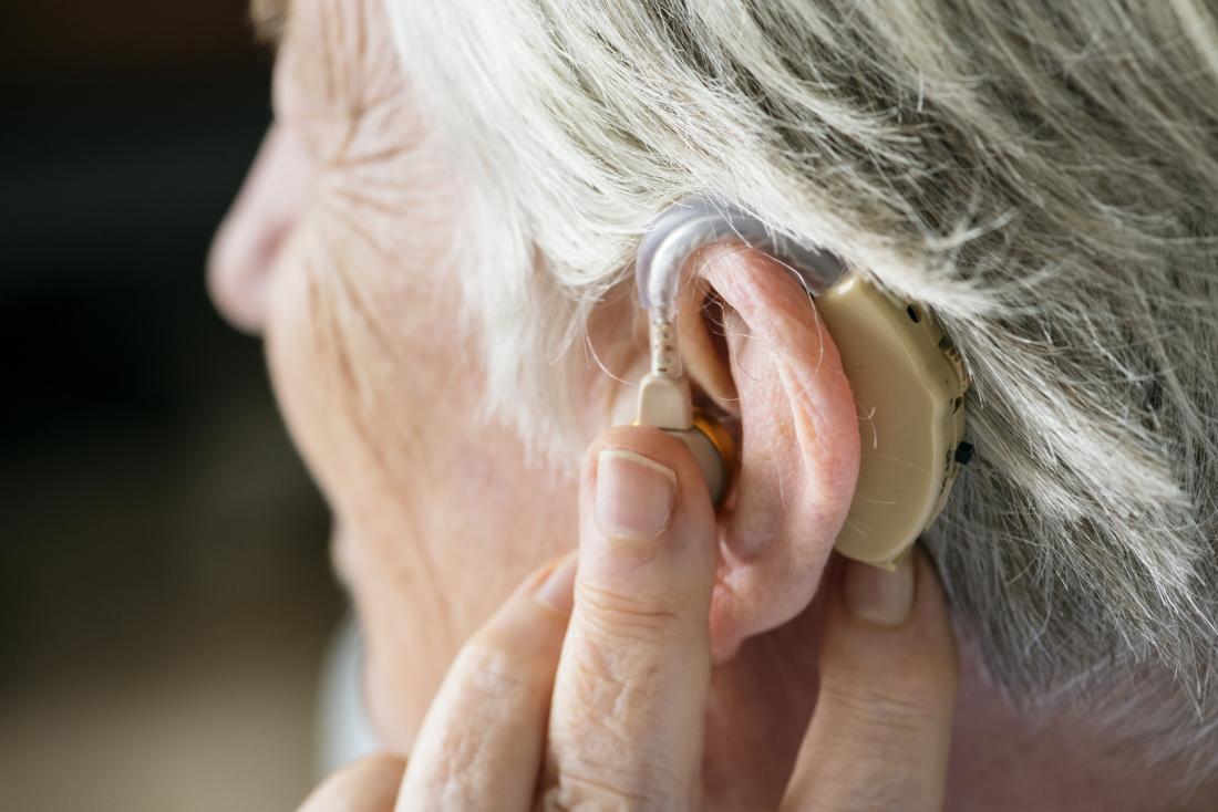 Itchy ears hearing aid