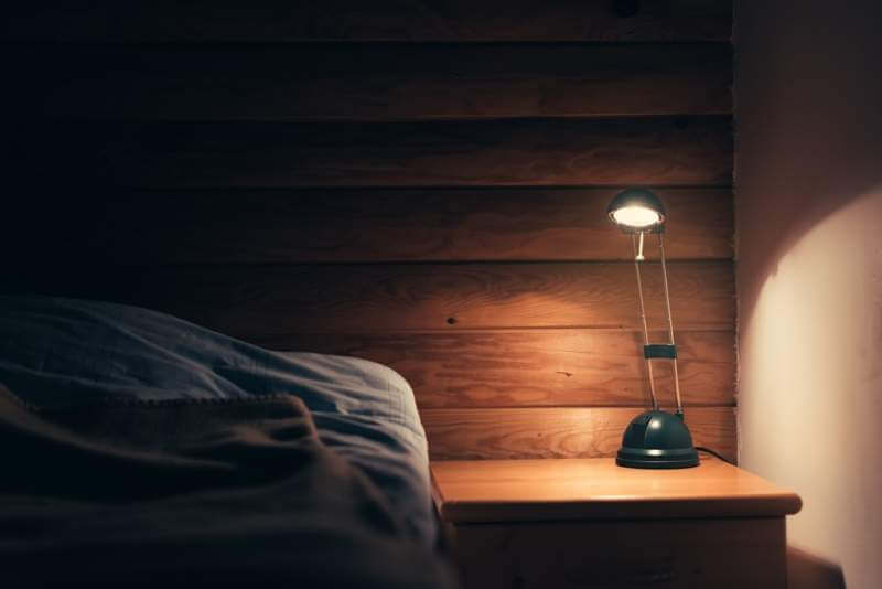 bedroom-lamp-on-a-night-table