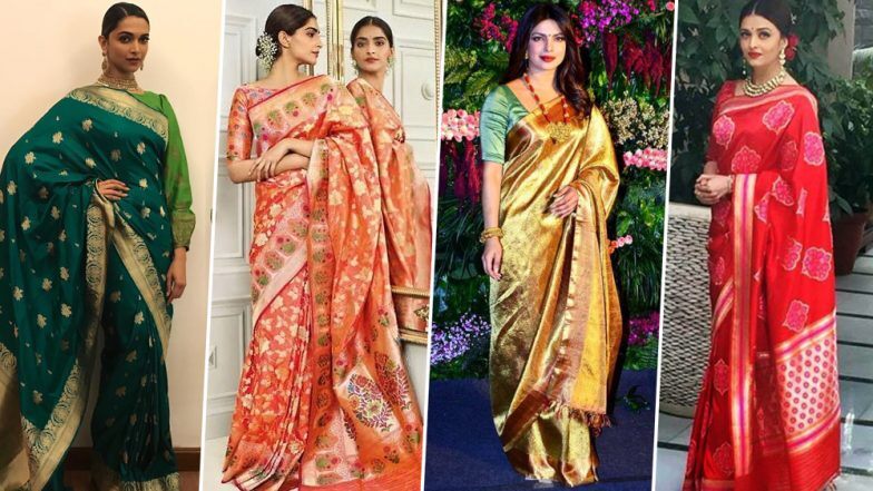 National Handloom Day 2019: Deepika Padukone, Aishwarya Rai Bachchan and Sonam Kapoor Show you How to Nail the Traditional Weaves in Style