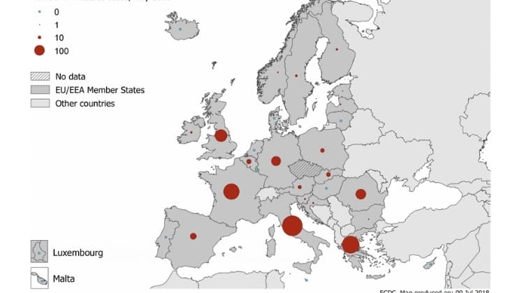 Measles outbreak Europe