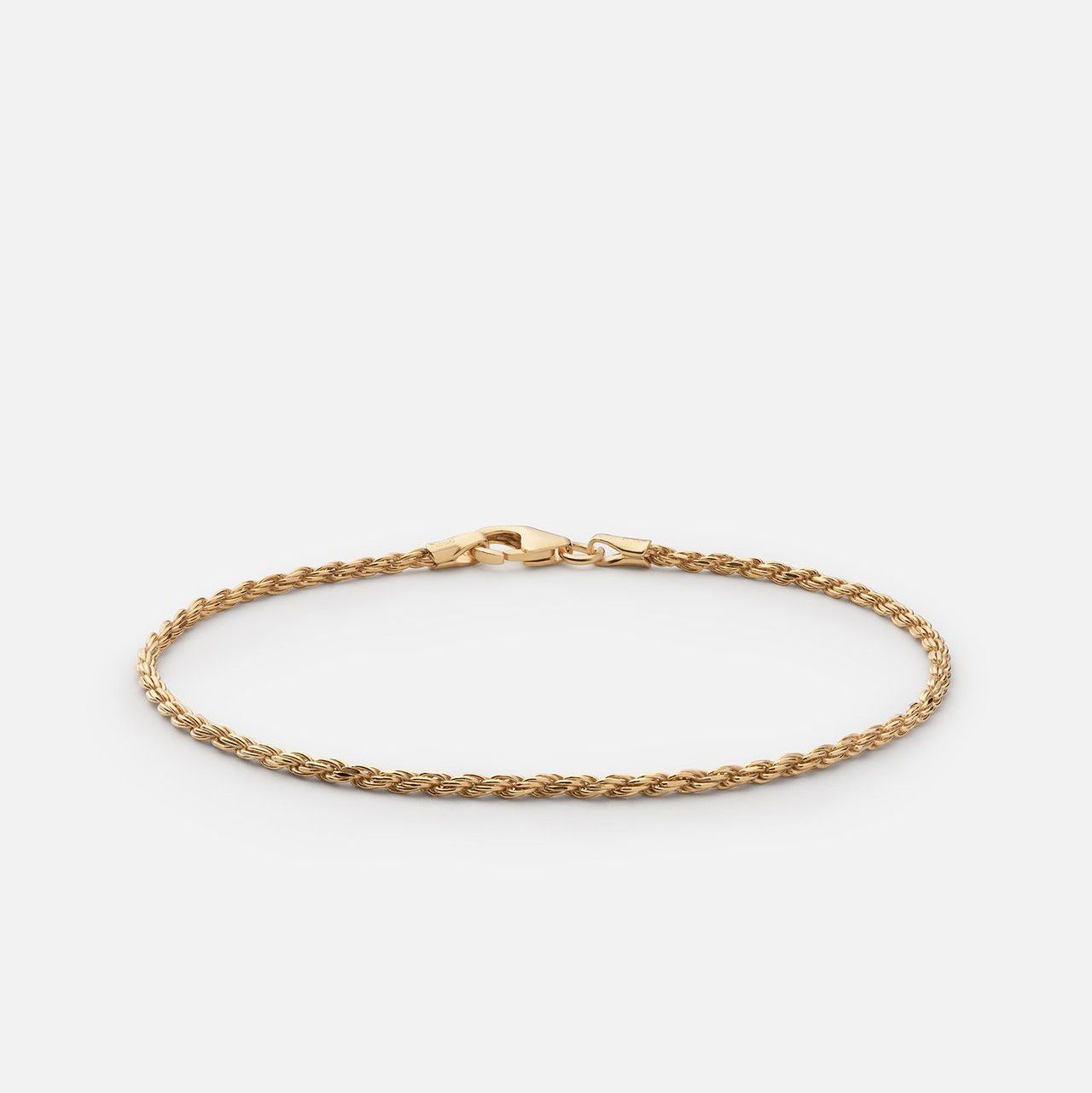 Miansai Gold Vermeil Rope Chain Bracelet