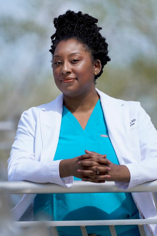 Dr. Brittani James, who helped start a petition calling on JAMA to restructure and hold a series of town hall meetings to discuss racism.